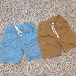 Cat & Jack Kids Cargo Shorts - Blue and Brown